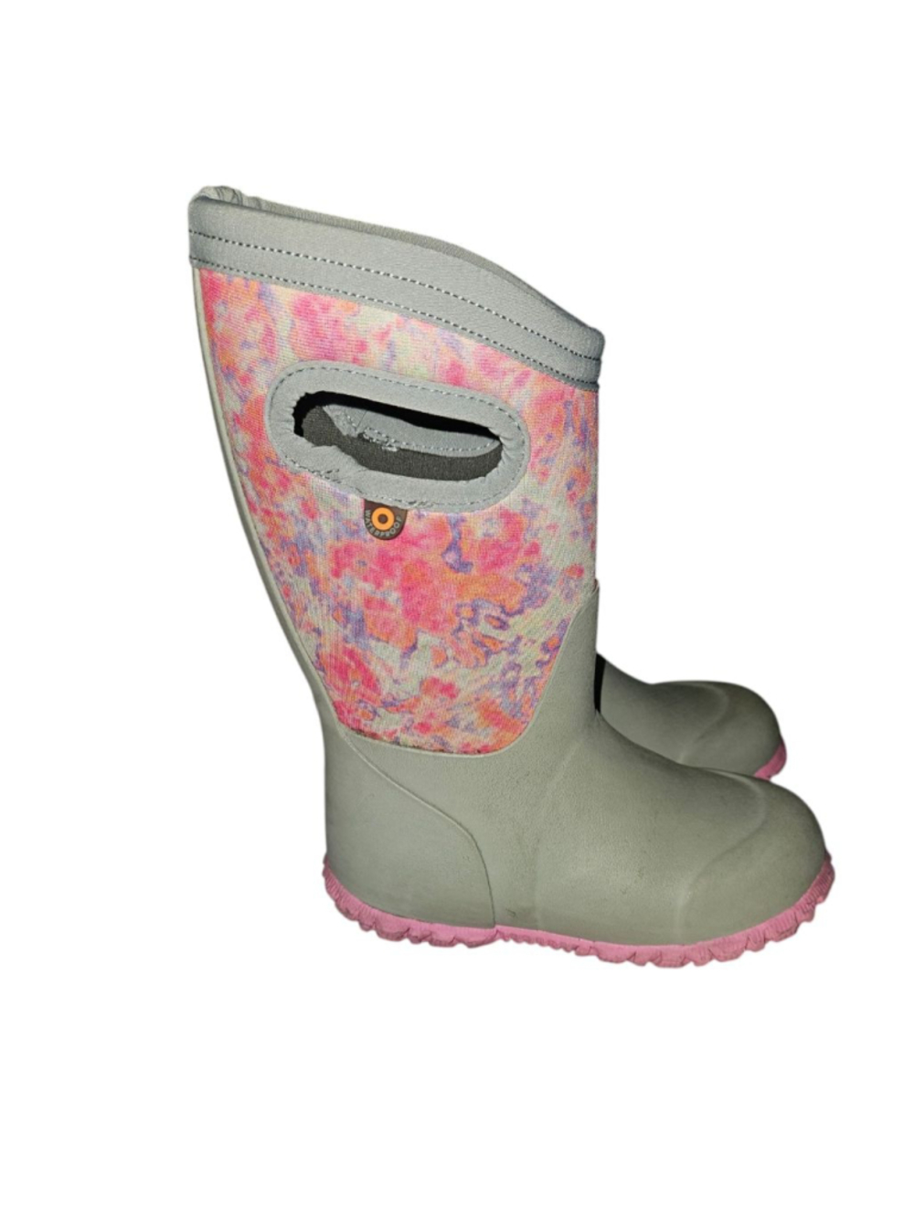 Bogs K Durham Tie Dye Insulated Rain Boots Girl's sz 10